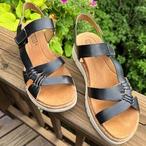 Pikolinos Palma Leather Platform Sandals - 38 (7.5/8M)